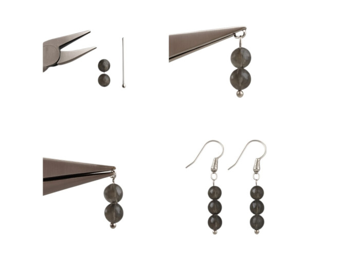 Pins with loop 20mm Nickel internetu