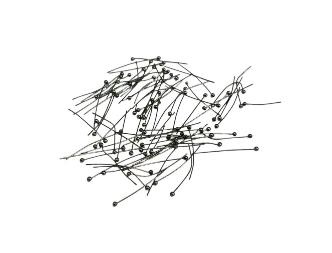 Bubble pins 25mm Tinted nickel