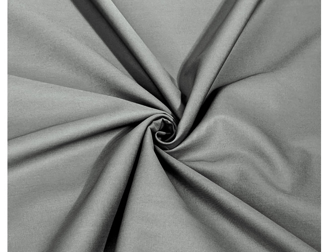 Bio Poplin fabric Grey