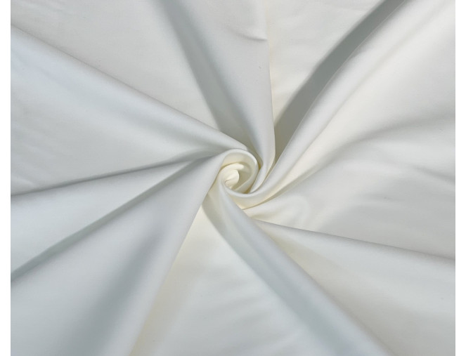 Bio Poplin fabric Ekru