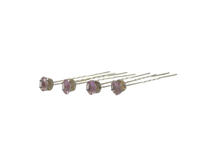 Segtukai plaukams Alyviniai kristalai 10mm 5vnt.
