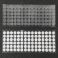 Velcro stickers with adhesive 18mm | White 250 pairs pristatymas per 1-4 d.d.