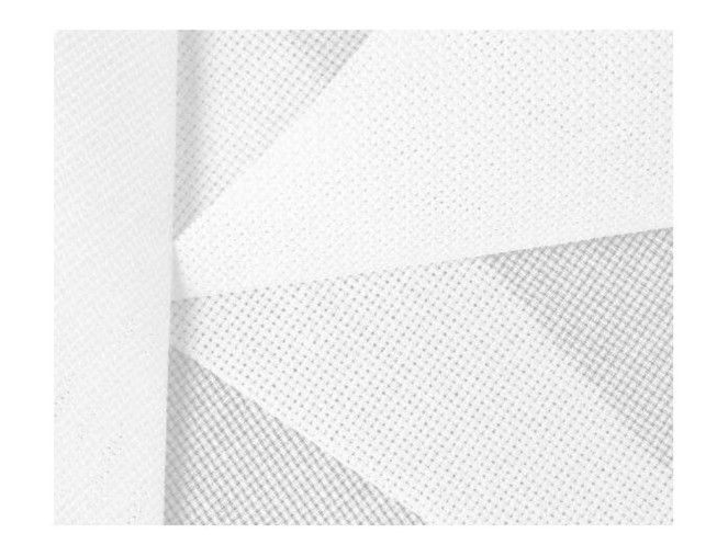 Embroidery fabric Aida 18ct 35 x 45cm White