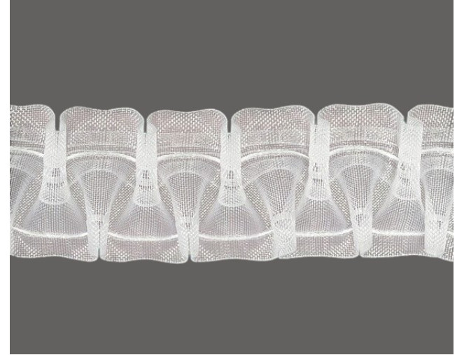 Užuolaidų juostelė 50mm Skaidri