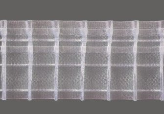 Užuolaidų juostelė 80mm Skaidri