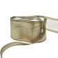 Faux leather belt Gold