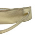 Faux leather belt Gold pigiau