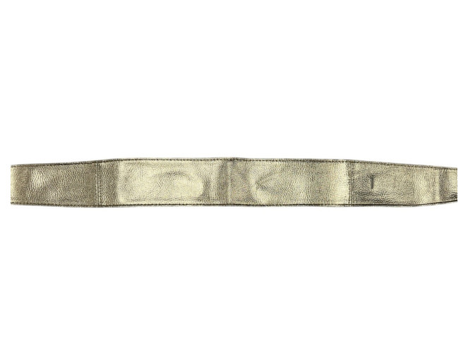 Faux leather belt Gold internetu