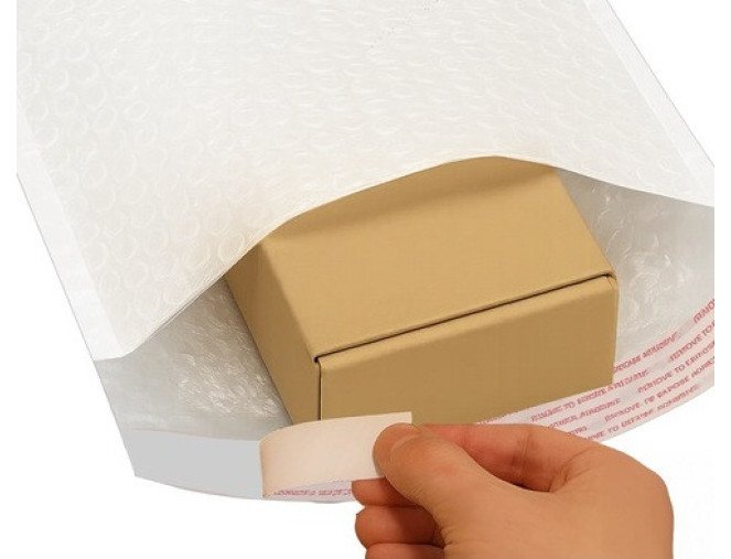 Pakavimo vokai siuntimui 45x55cm Balta pristatymas per 1-4 d.d.