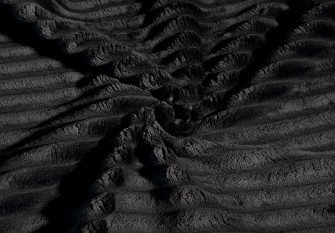 Dirbtinis kailis - gobelenas Juodas