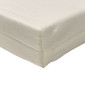 Knitted sheet with rubber 200x220cm Ekru