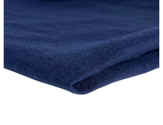 Padded linen Dark blue