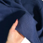 Padded linen Dark blue pigiau