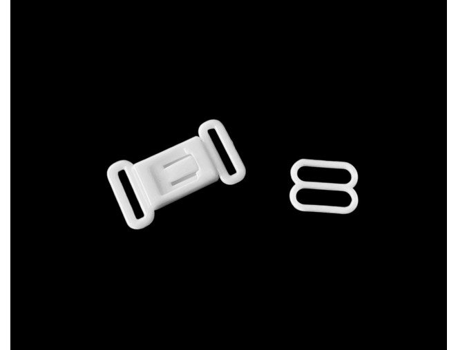 Plastikinis petnešėlių užsegimas - reguliatorius | 2 spalvos