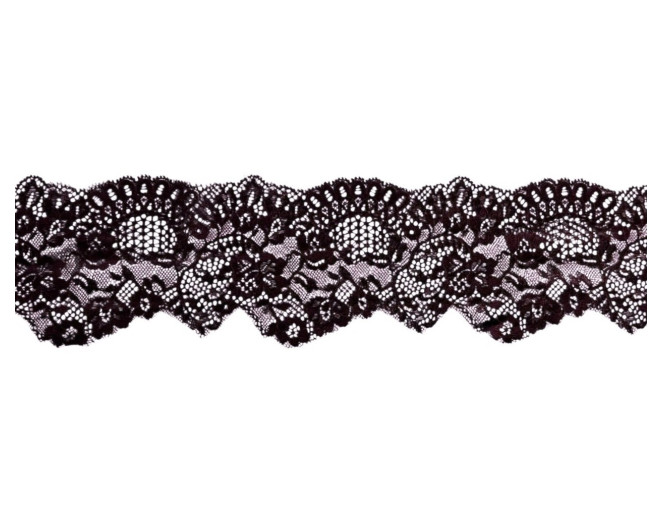 Elastinis nėrinys 110mm Bordo