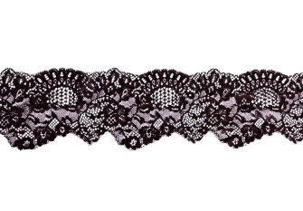 Elastic lace 90mm | Black