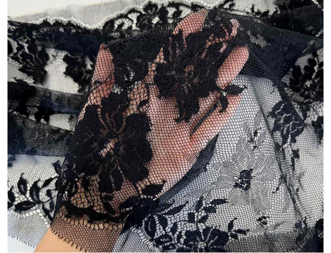 Elastic lace 90mm | Black internetu
