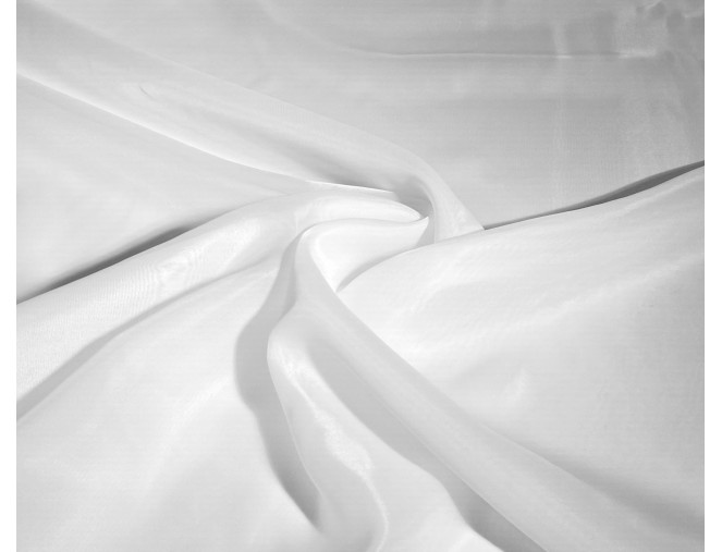 Storesnė organza Balta | 3m plotis