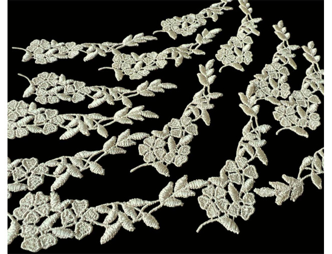 Applique Fine flower branches | 2 colours pigiau