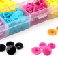 Įmušamos, plastikinės spaudės 12mm | 150vnt