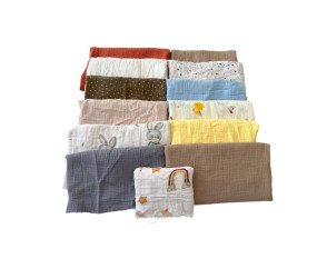 Set No 17 of remnants of tulle and chiffon