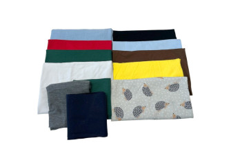 Other woven fabrics, knitted or crocheted