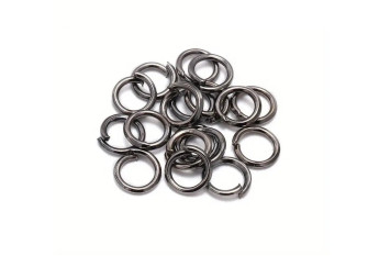 Žiedas sujungimui 5mm 200vnt Tamsinto nikelio