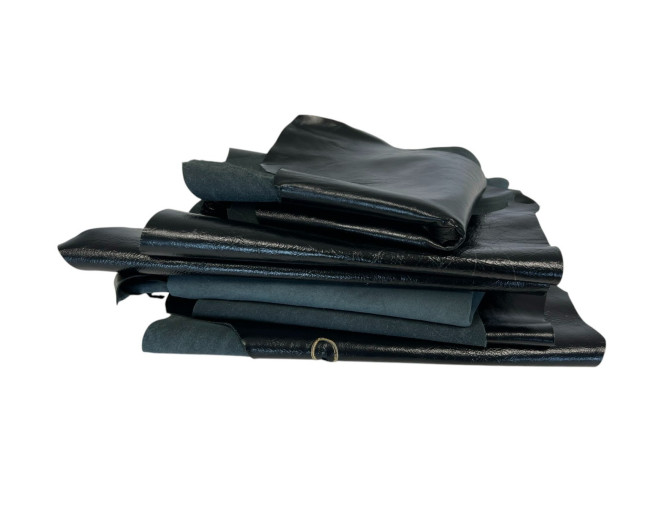Natural leather scrap set No.34 | 0,238kg.