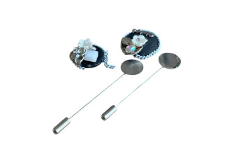 Satin pin Flower | 4 colours