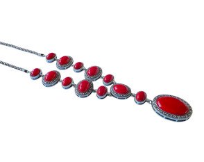 Earrings Round crystals