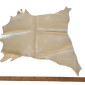 Natural leather White