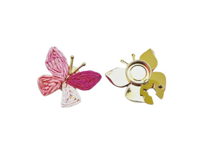 Satin pin Flower | 4 colours pigiau