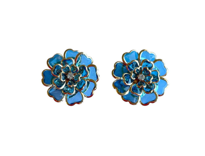 Satin pin Flower | 4 colours