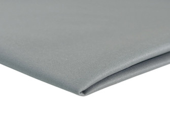 Elastic cotton fabric Snowball Grey