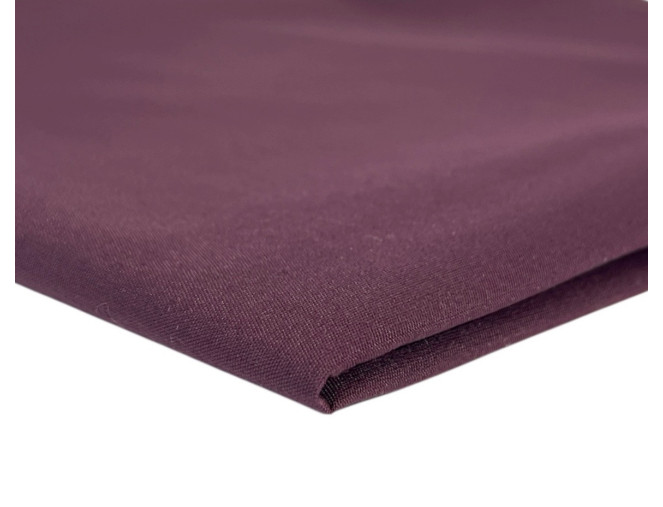Cotton fabric Snowball Aubergine
