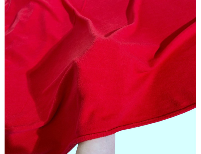 Thin fleece Red internetu