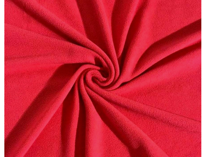 Thin fleece Red