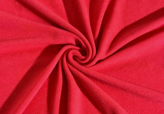 Thin fleece Red