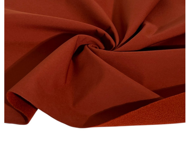 Softshell fabric Rust pigiau
