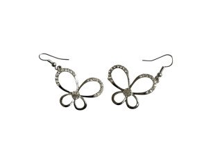 Earrings Round crystals