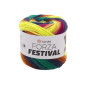 Yarn Art Forza Festival 2917 Tamsiai mėlyna/žalia