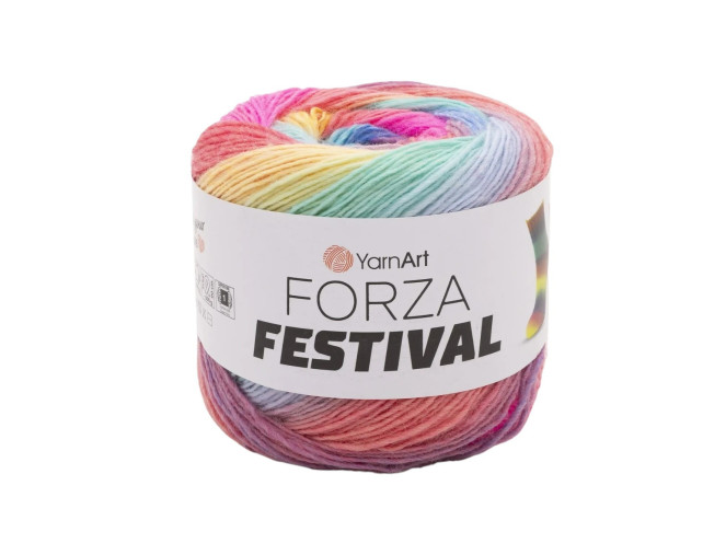 Yarn Art Forza Festival 2915 Ryški rožinė