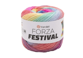 Yarn Art Forza Festival 2915 Ryški rožinė