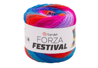 Yarn Art Forza Festival 2913 Mėlyna/violetinė