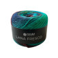 Yarn Art Lana Fresco 8112 Žalia/mėlyna