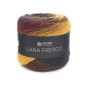 Yarn Art Lana Fresco 8111 Geltona/baklažano