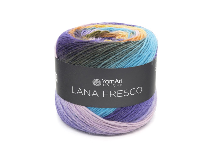 Yarn Art Lana Fresco 8106 Violetinė/oranžinė