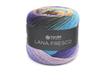 Yarn Art Lana Fresco 8106 Violetinė/oranžinė