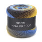 Yarn Art Lana Fresco 8102 Mėlyna/ ruda