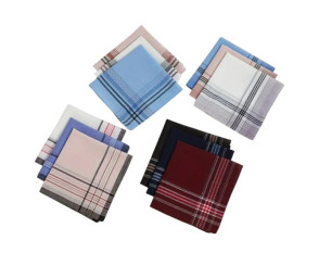 Men's handkerchief 40 x 40cm White Men's handkerchief 40 x 40cm White